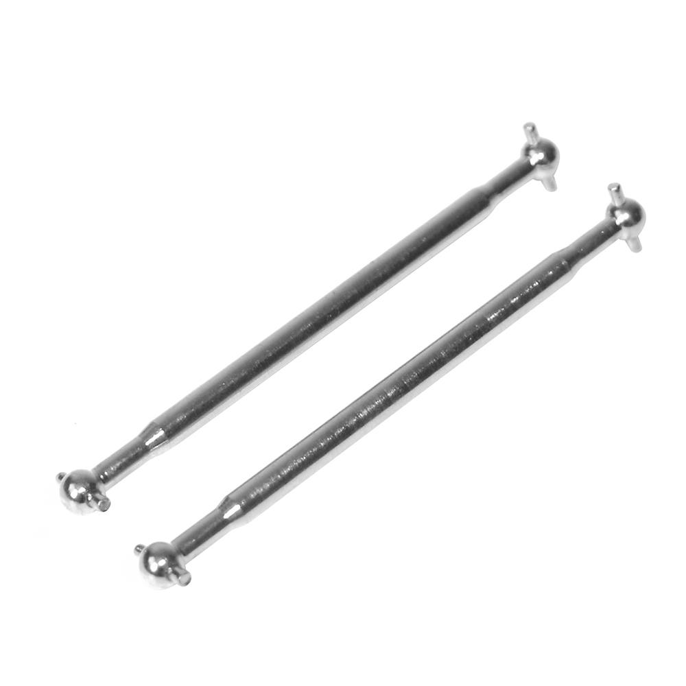 2Pcs Metal Rear Dog Bone Drive Shaft 25-WJ05 for Hosim XLH 9125 RC Car Spare Parts Upgrade Accessories