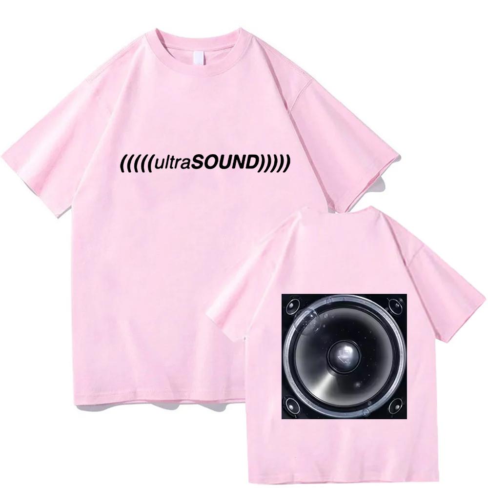 The Neighbourhood (((((ultraSOUND))))) Tshirts Short Sleeve Cotton Female T-shirt Unisex Streetwear Band Graphic Print Loose Tee