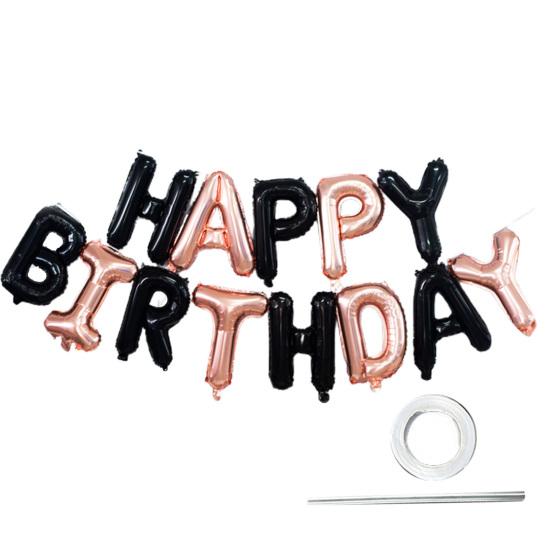 Banner Balloons Thicker Material Easily Operation Fine Workmanship Eye-catching Birthday Party Decorations for Celebrate