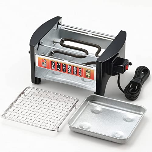 NEU Yakitori Yatai Grillset mit Grillrost, Yakitori-Ofen, Grillständer, Metall, Schwarz