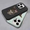 Bowtie Cat  Phone Case For IPhone 17 16 15 Plus 11 13 12 14 Pro Max 16e 17 Air Soft  Silicone Cover Shockproof Cases