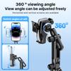Car Cup Holder Phone Mount with 360-Degree Rotation Navigation Mount with Triangular Gravity Support Reserved Charging Port