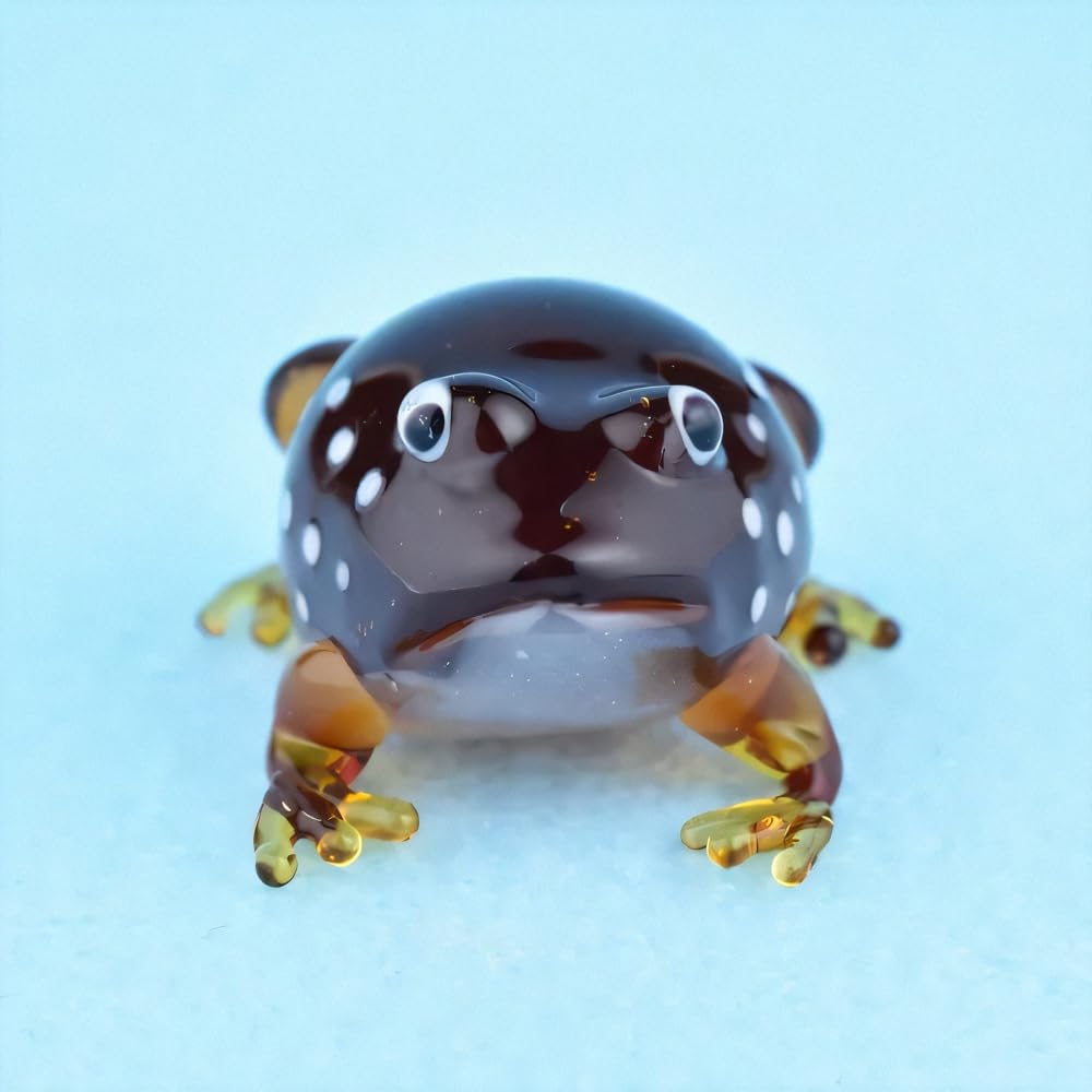 Four Cart Cute Handmade Glasswork American Frog
