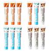 Pack de 3 dentifrices de nettoyage en profondeur pour éliminer les taches et une haleine fraîche, Soin doux pour les gencives pour l'hygiène bucco-dentaire quotidienne