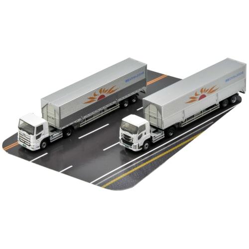 

Tomytec The Trailer Collection Mitsui O.S.K. Lines Sunflower Wing Trailer Set of 2, Diorama Supplies 333562