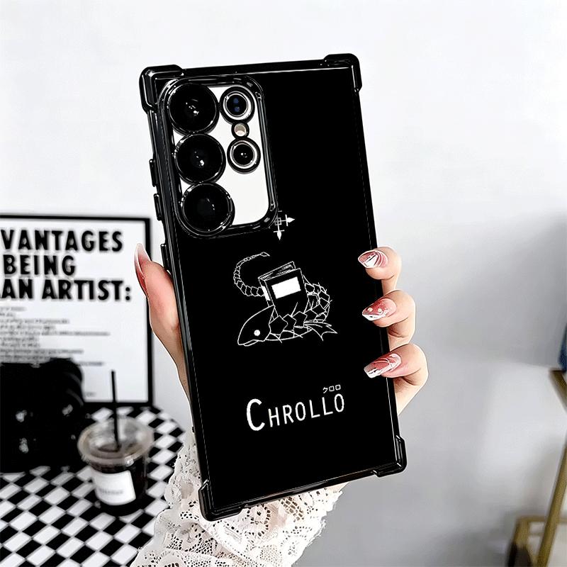 Hunter X-Hunters Chrollo Plating Phone Case For Samsung Galaxy S24 S25 FE S26 Edge S23 Ultra S22 S21 Plus S20 Anti-Fall Airabag