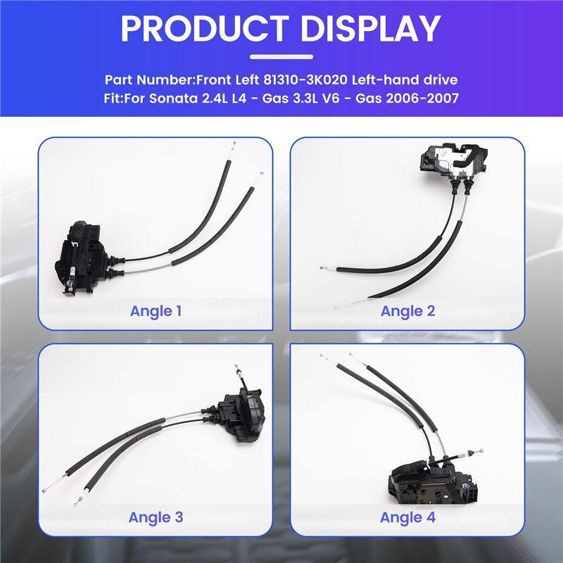 Powerful Car Door Lock Actuator Door Lock Latch Motor For Hyundai Sonata 2.4L L4-Gas 3.3L V6-Gas 2006-2007