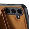 Phone Case Magnetic Detachable Wallet Card Slot Kickstand Cover Fit for Samsung Galaxy S25