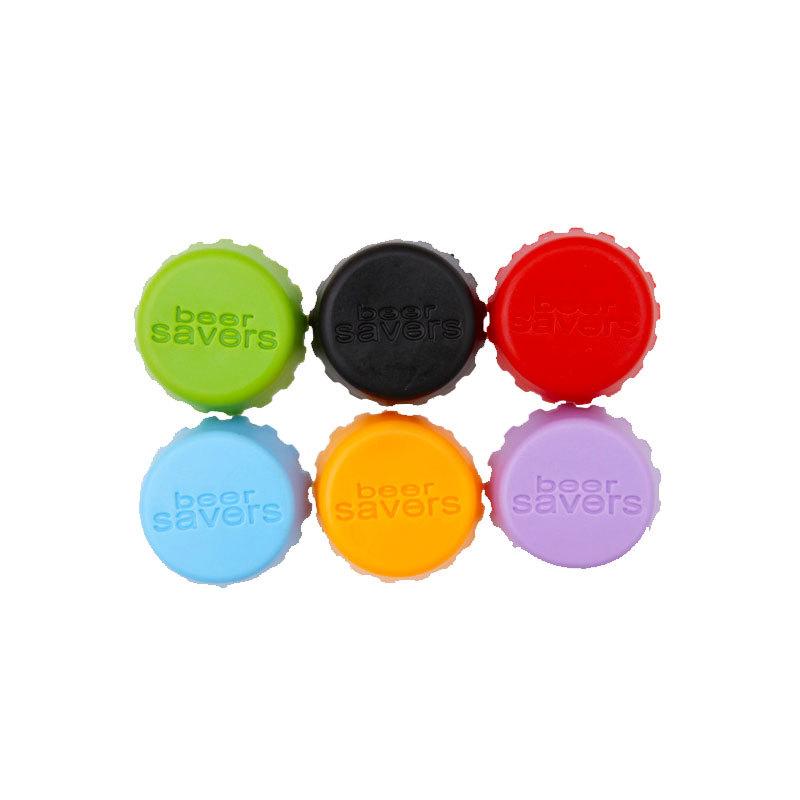 Reusable Silica Gel Bottle Cap Sealed Beer Cap Vinegar Soy Sauce Bottle Soda Cola Cap Wine Protective Stopper