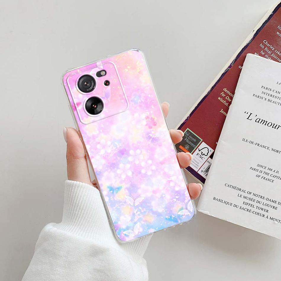 For Xiaomi 13T Pro Case Clear Coque Soft Silicone Transparent TPU Cover For Xiaomi Mi 13T Pro Phone Case For Xiaomi Mi 13T Funda
