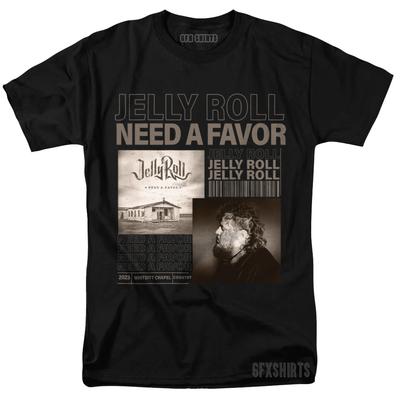 Jelly Roll Tee Schön Gebrochen Konzerttour Merch vtg Grafikdesign T-Shirt Unisex T-Shirt