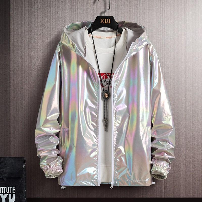 Summer New Men's Sun Protection Clothing Ice Silk Thin Fashion Versatile Casual Jacket