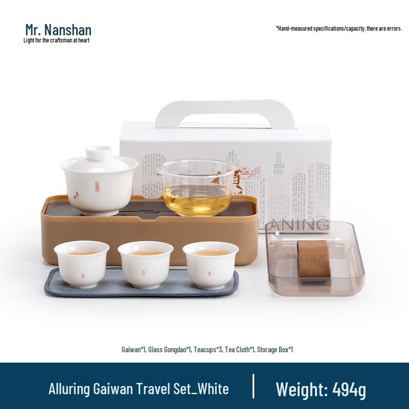 Mr. Nanshan Allure Ceramic Travel Tea Set