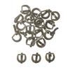 20pcs 4mm Tiny Belt Buckle For Handmade Doll Bag Shoes Mini Ultra-small Tri-glide Buckle DIY Dolls Clothes Sewing Accessories