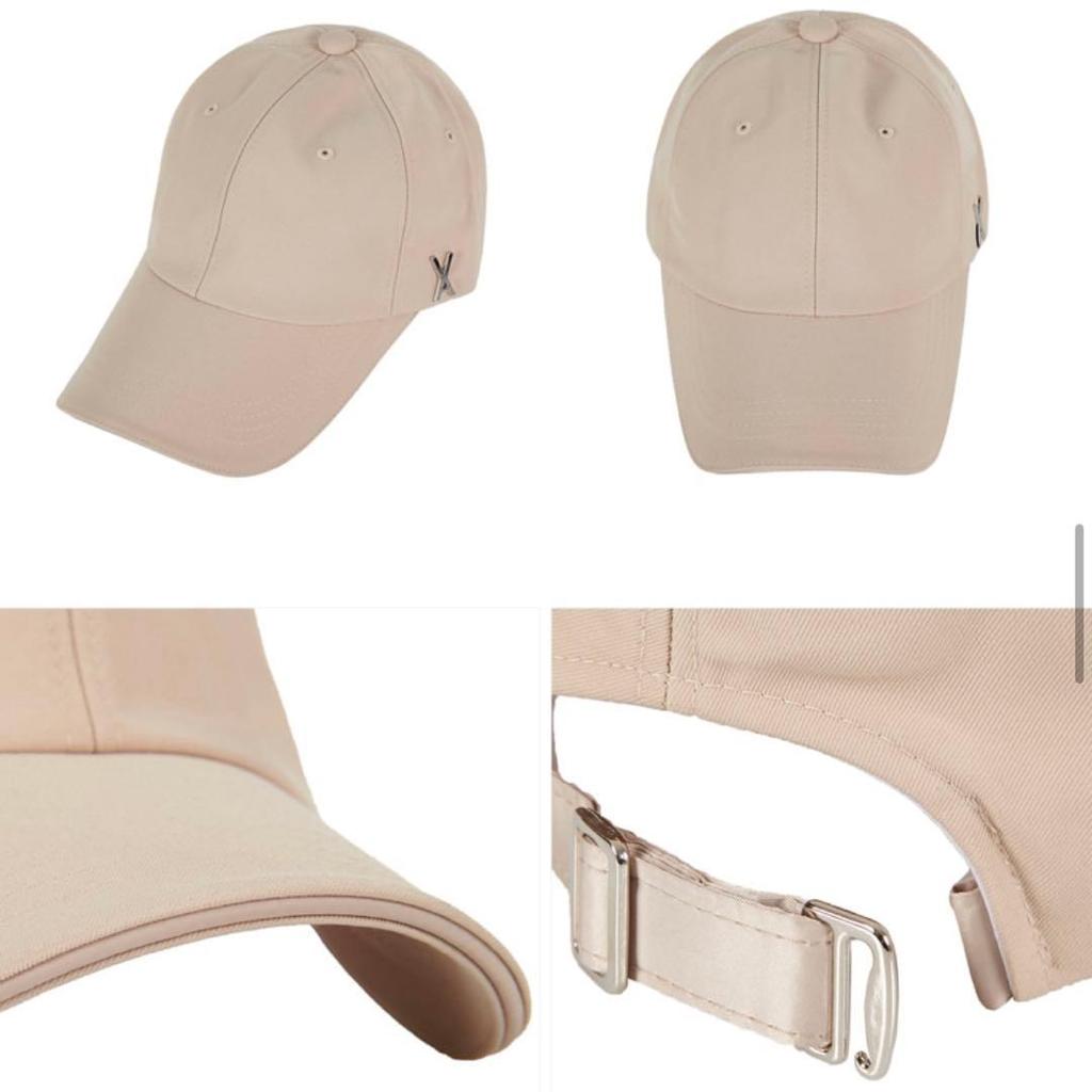 [USED] Limited-time offer: VARZAR 640 Authentic Bazar Beige Cap with Silver Studs