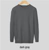 Trendy Harajuku Style Core-Spun Yarn Knitwear – Versatile No-Iron Round Neck Sweater