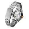 New  Man Watch Luxury Mechanical Watch Men Stainless Steel Automatic Self Wind Watch Skeleton Transparent Hollow Watch