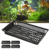5PCS Fish Tank Planting Basket Plastic Hydroponic Net Pots for Aquarium Plants Cultivation
