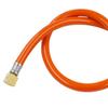 A60zdurable Gas Regulator, Accessory,1/2Inch Adapter, Part, Metal Hose Fittings, Connector,5Ft Hose For Heaters Steak Ovensmay