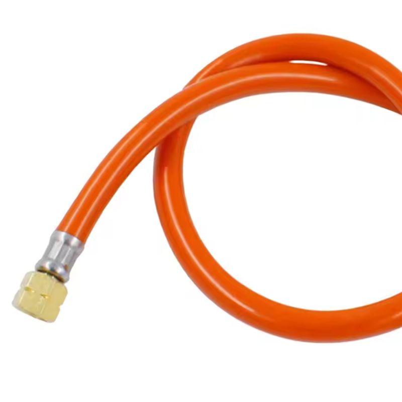 A60zdurable Gas Regulator, Accessory,1/2Inch Adapter, Part, Metal Hose Fittings, Connector,5Ft Hose For Heaters Steak Ovensmay