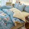 Printed Pure Cotton Student Dormitory Three-piece Four-piece Single Quilt Cover Sheet Pillowcase Duvet Cover