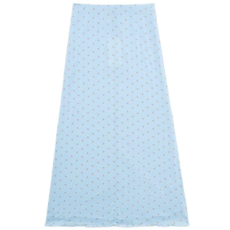 

Fashion Style 2024 Spring New Women s Clothing High Waist Versatile Printed Silk Net Skirt 4661405 403 Sky Blue L