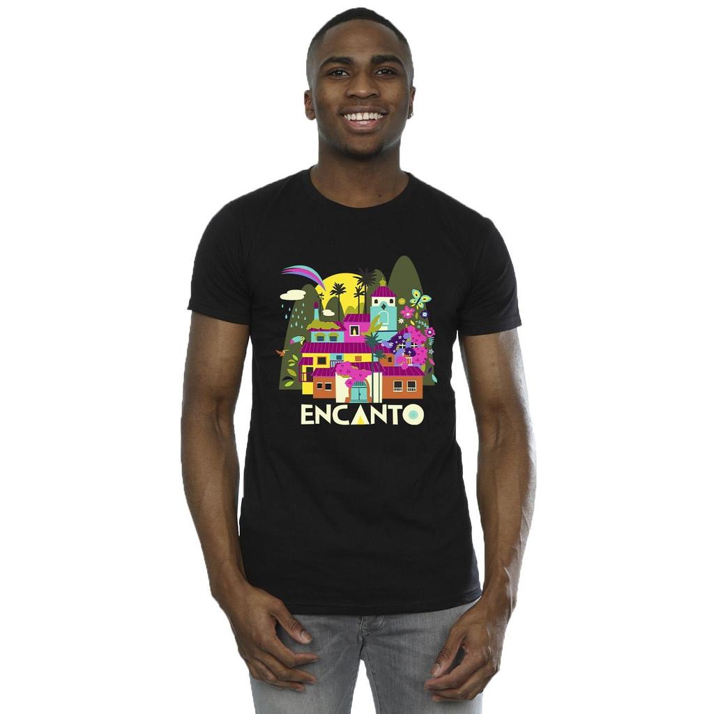 Disney Mens Encanto Many Houses T-Shirt