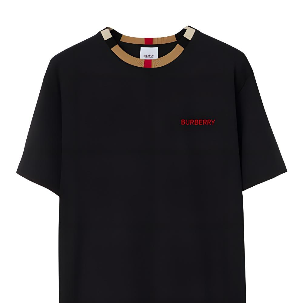 Burberry FW23 T-Shirt Herren Schwarz 80781141
