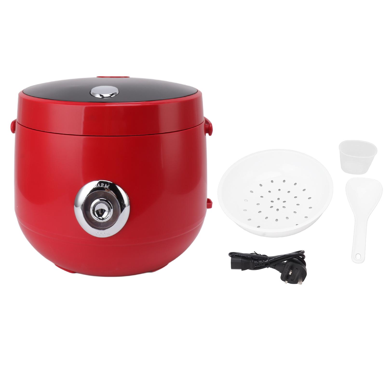 Vestidos 900W Multifunctionele Elektrische Snelkookpan met Grote Capaciteit 5L Intelligente Rijstkoker voor Slow L rood zwarte kleur