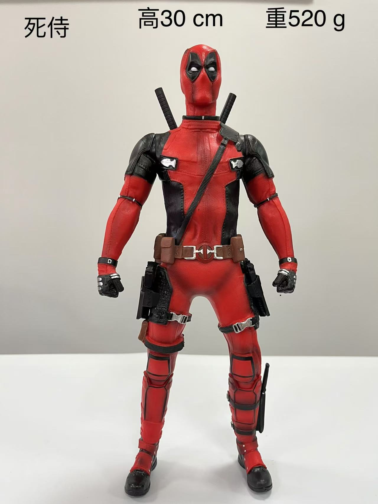 

High Quality X-men Deadpool 30cm Hand Moveable PVC Figure Collectible Model Toy no box
