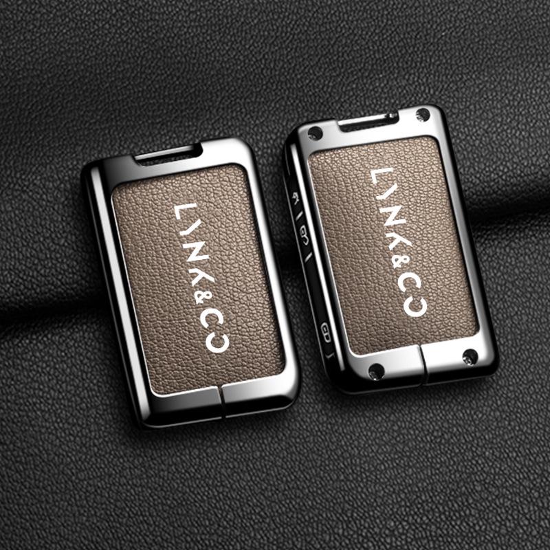 Lynk & Co 03 Key Case for 2021 Model 01, 02, 05, 06/01PHEV - Men's Special Edition Car Bag Shell Buckle.