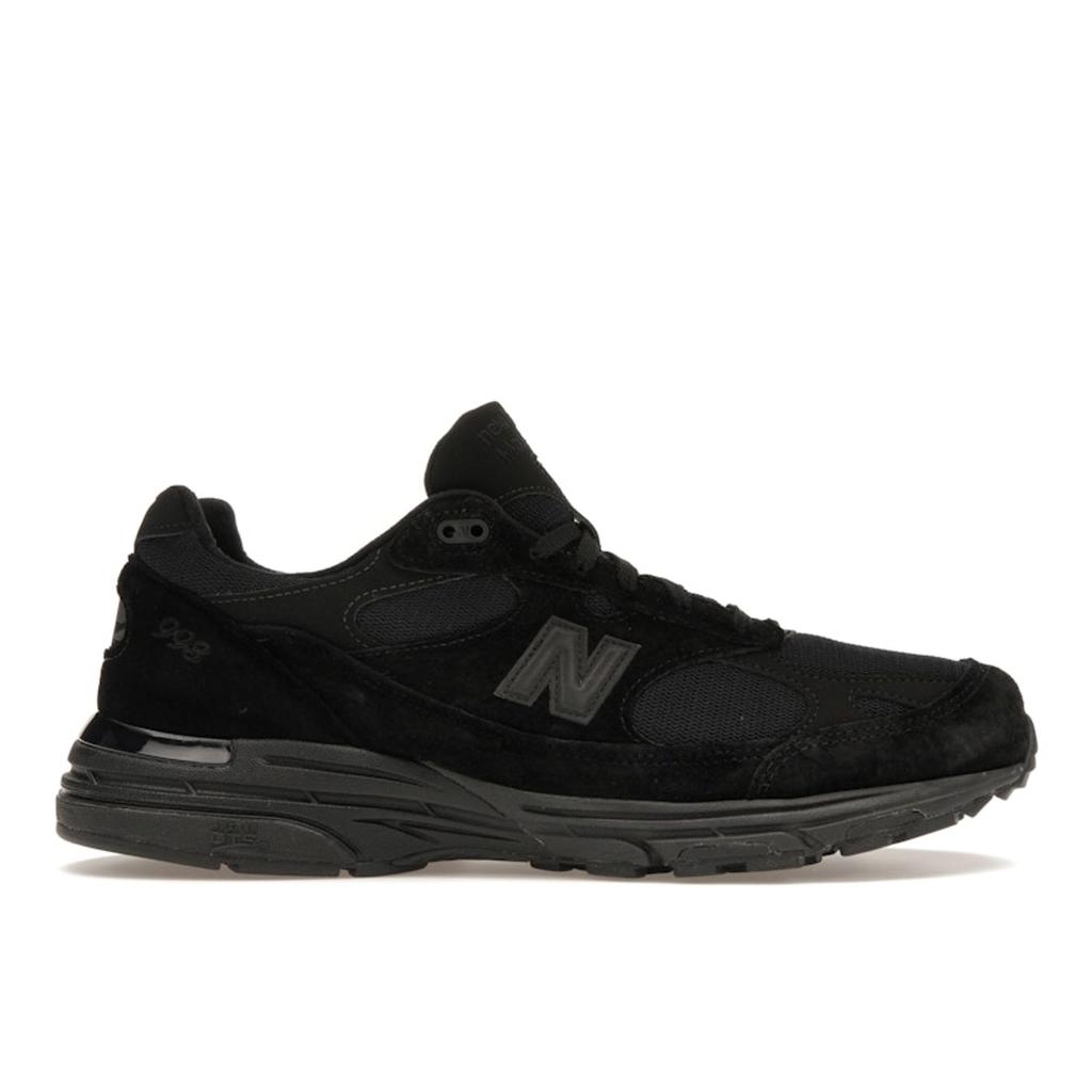 New Balance 993 Wyprodukowano w USA Potrójna czerń Męskie sneakersy Core-Black MR993TB