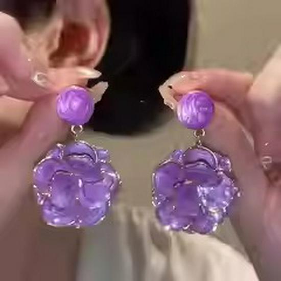 Super Glitzernde Zirkon Quastenohrringe - Vintage Koreanischer Influencer Stil 2025 Trend