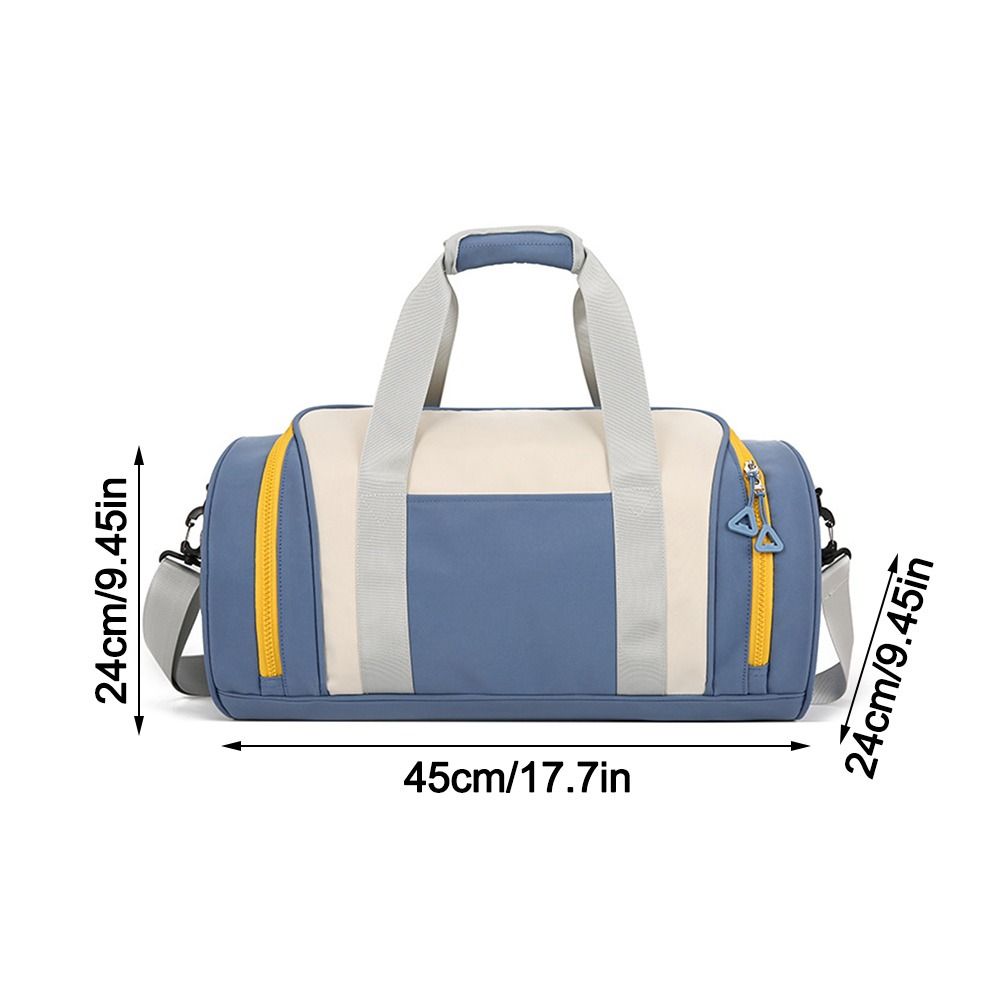 Waterproof Gym Bag Wet and Dry Separation Luggage Bag Portable Yoga Sports Bag