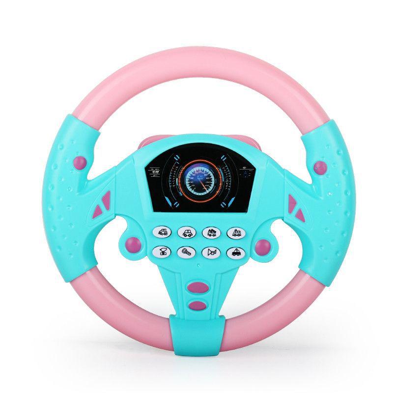 Interaktives Lenkradspielzeug für Eltern und Kind für 1- bis 6-Jährige - Co-Pilot Rollenspiel Geschenk