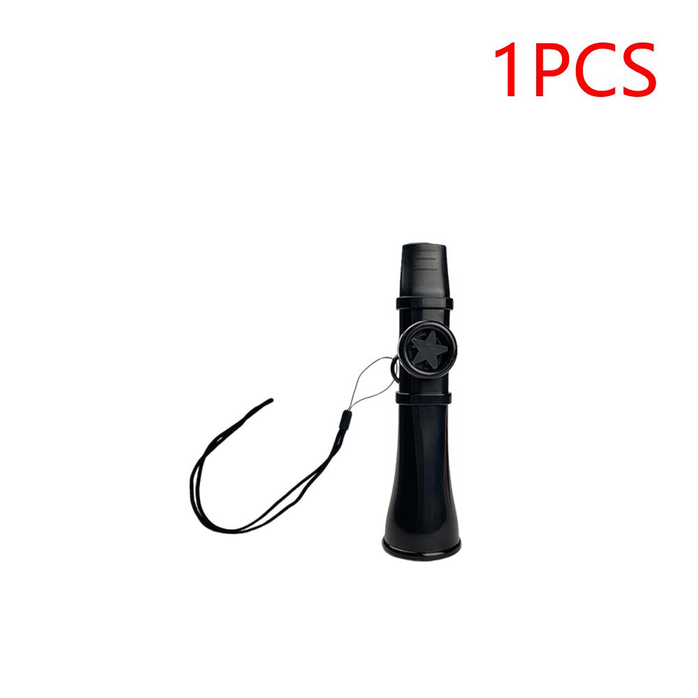 1-5PCS Small Kazoo with Lanyard Portable Musical Flute Adjustable Simple Kazoos Instrument for Adults Beginner Music Lovers