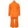 European & American Plus Size Women's Professional Casual Two-Piece Set - Long Sleeve Top & Pants with Tie