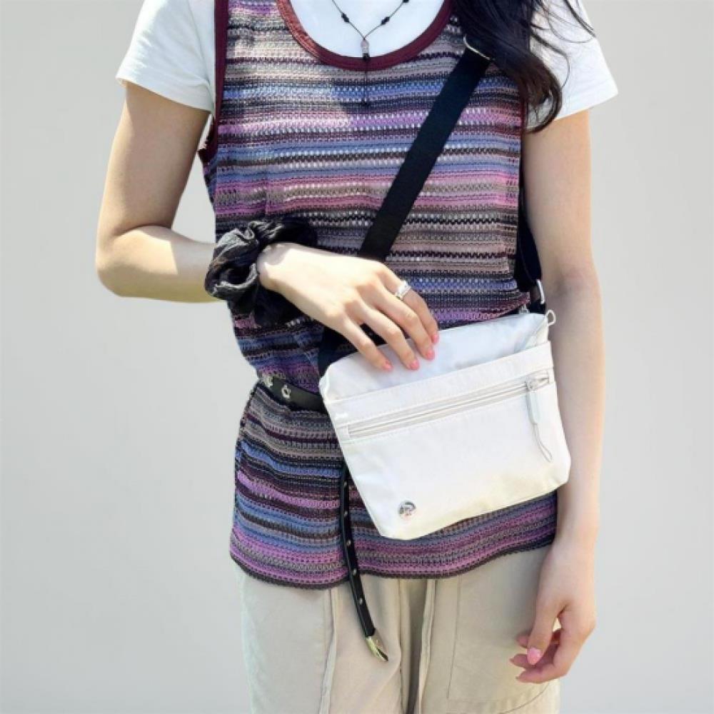 New ArrivalS Open Run Women S Nylon Zipper croSSbody Bag Square Strap