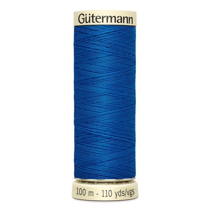 Fil à coudre 100% polyester Gutermann 1 Bobine - Att 322 - bleu lapis