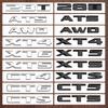 ABS Písmeno CT4 CT5 CT6 CTS XT4 XT5 XT6 XTS ATS AWD 25T 28T 40T Samolepka Zadní Kufr Auta Znak Logo Pro Cadillac