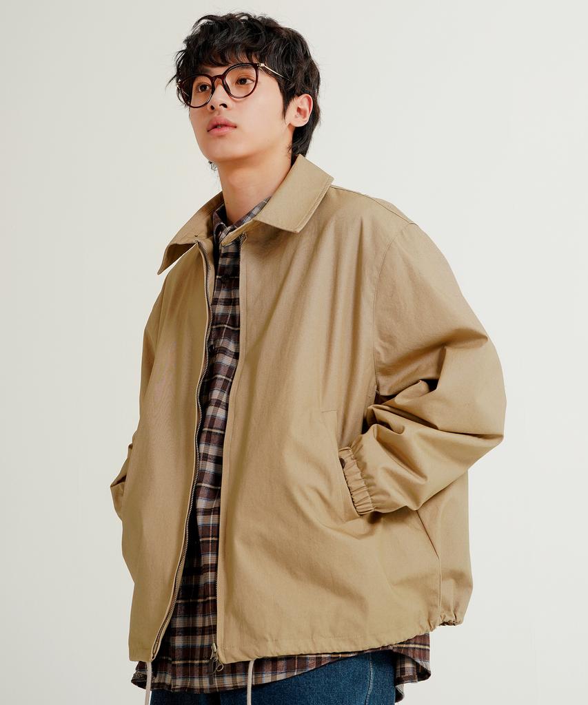 Wv Project Duff Oxford Cotton Jacket Beige Jiot7773
