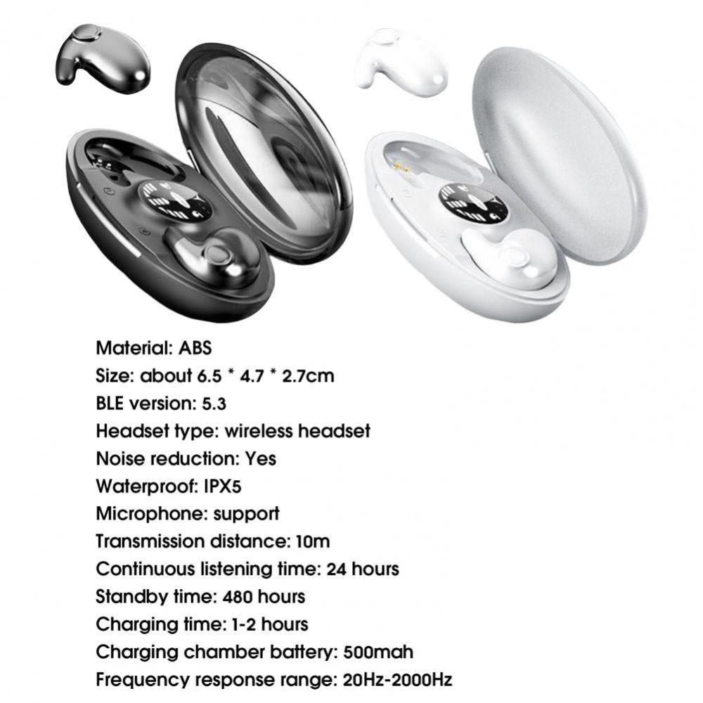 TWS Noise Cancelling Intelligent Wireless Earbuds In-ear Earphone Bluetooth5.3 Headphones