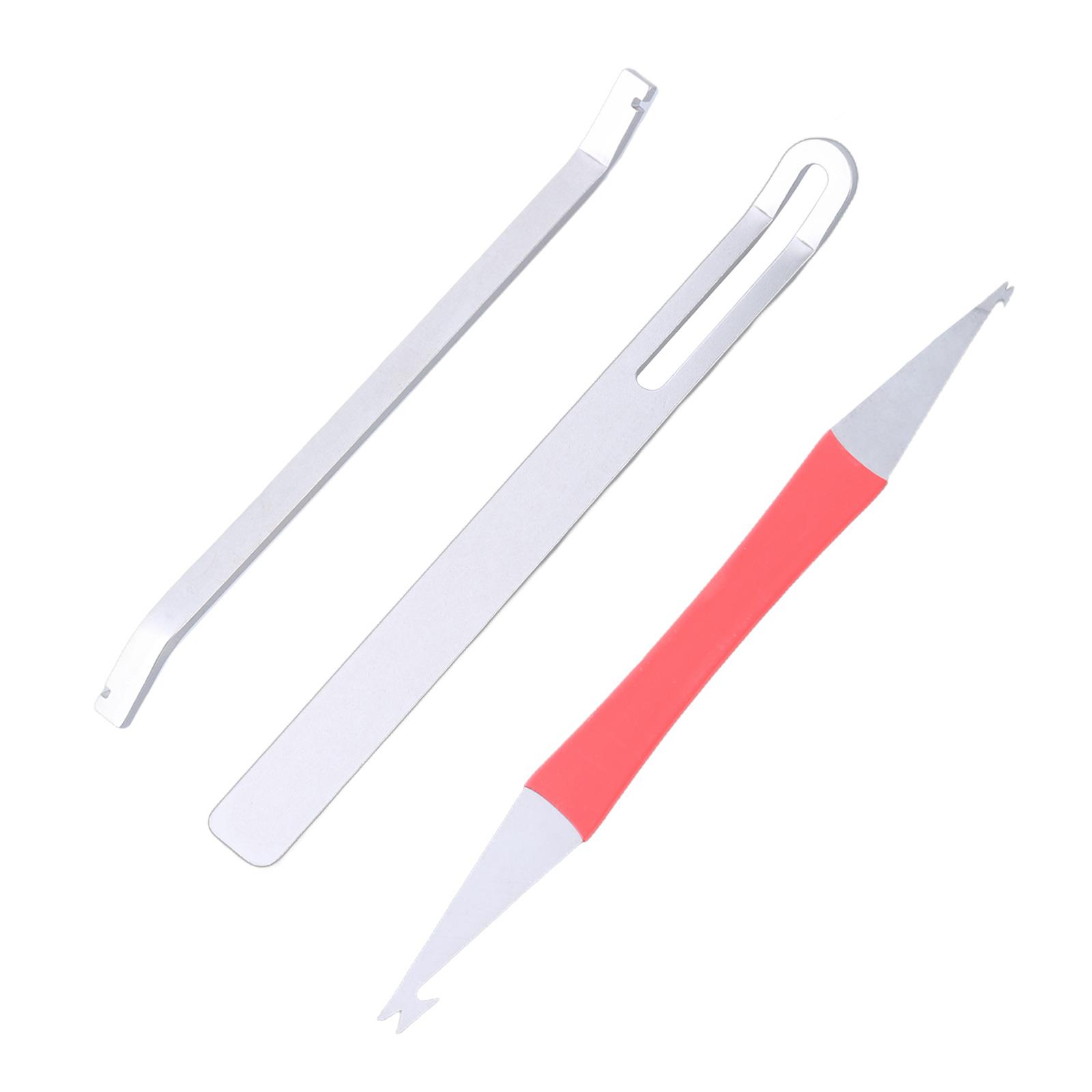 

Woodwind Instrument Repair Tool Set with Spring Hook Tone Pad Key Covers Protector Tweezer for Sax Clarinet Oboe Flute 3