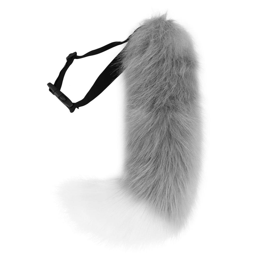 Costume da Animale per Festa di Halloween Coda Coda di Volpe Fatta a Mano Accessori Prop Pelosi Coda di Volpe