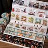 1pcs DIY Decoration Adhesive Tapes Japanese Reading Time Together Washi Tapes Masking Tapes Stickers Stationery