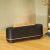 3D Flame Aromatherapy Humidifier for Home and Office - Low Noise, Ideal for Bedrooms and Desktops.