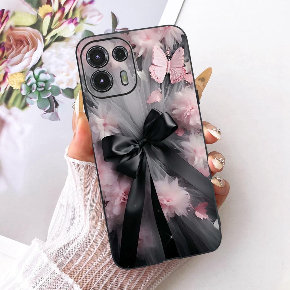 For Motorola Edge 20 Lite Case Edge20 Fusion Cute Lion Fashion Painted Cover Silicone Cases For Motorola Edge 20 Pro Soft Fundas