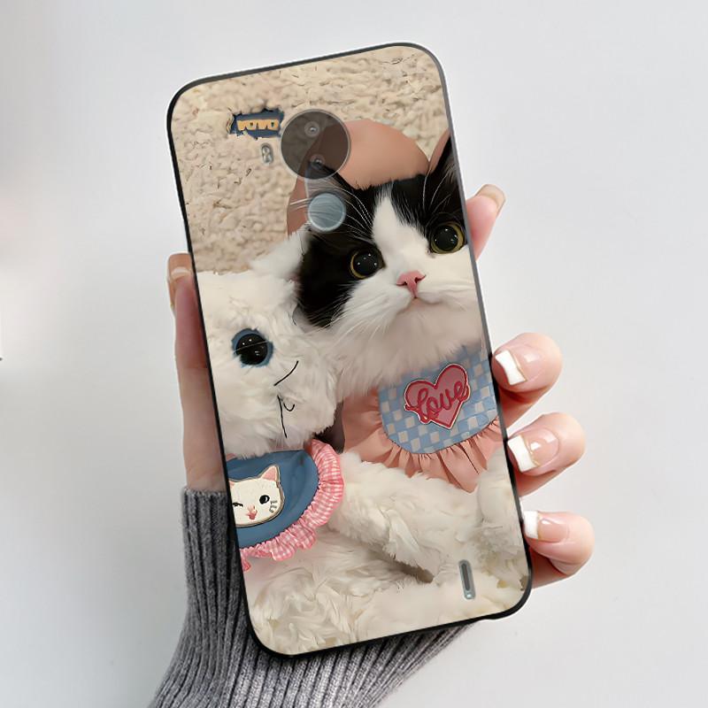 Cute Case For Nokia C30 Capa Coque Printing Shell Protective Cover Soft Silicone Cartoon Phone Casing Fundas