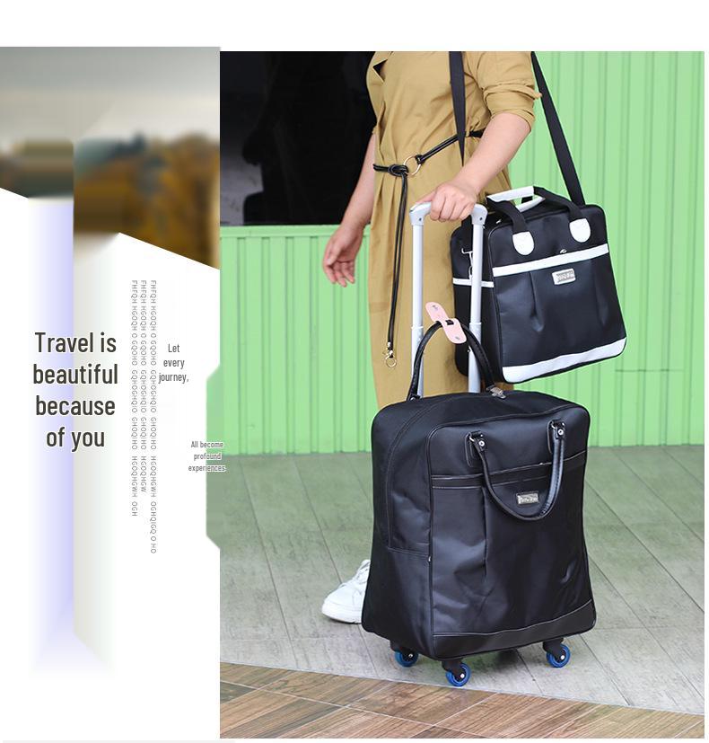 Leichte Damen-Handgepäck-Trolleytasche im koreanischen Stil