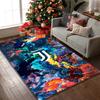 [1pc Juventus Football Club Office Chair Carpet] Digital Printed Area Rug for Home & Game Room Use, Soft Indoor Sofa Chair Mat